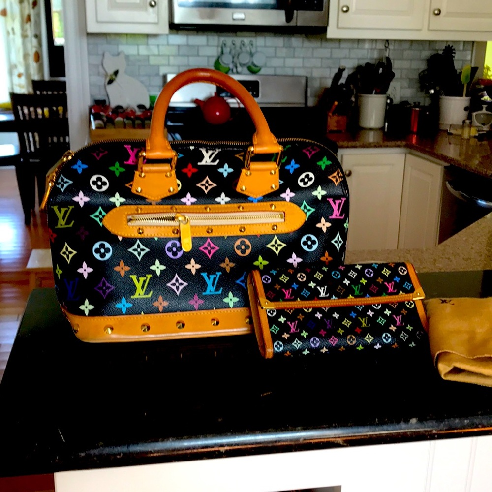 COPY - Louis Vuitton Alma Monogram Multicolor Lambskin